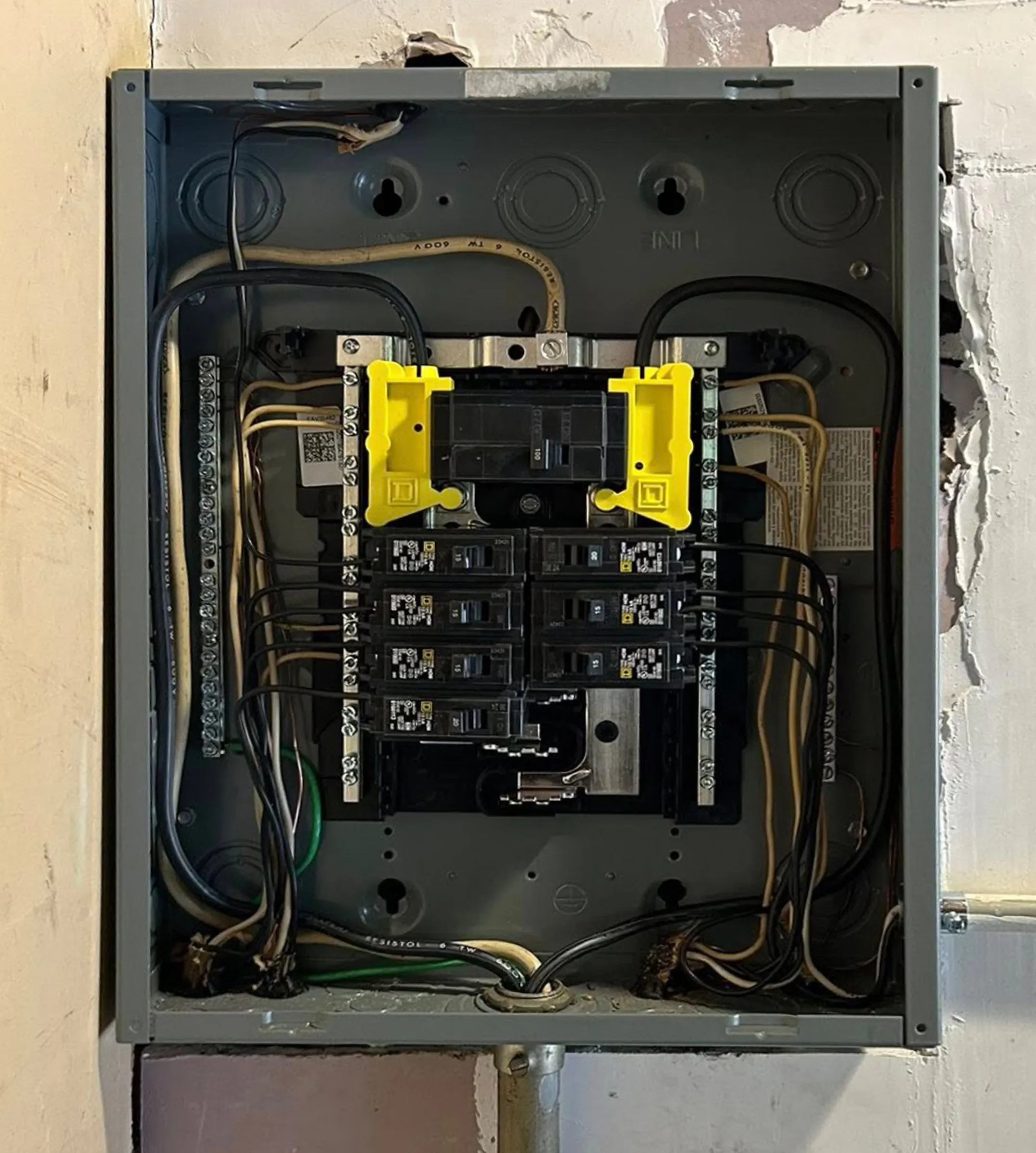 Electrical panel after upgrade